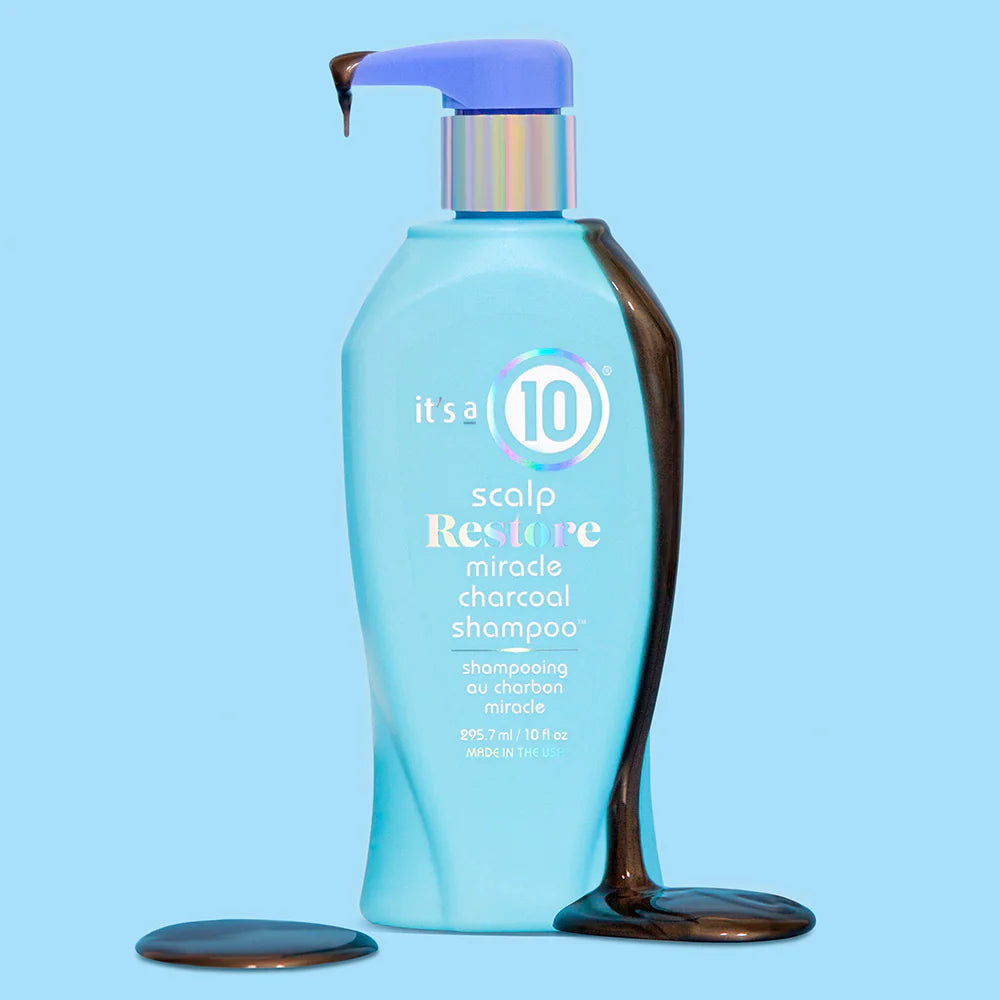 IT'S A 10 SCALP RESTORE Miracle Charcoal Shampoo 10oz & outlets Miracle Conditioner 8oz