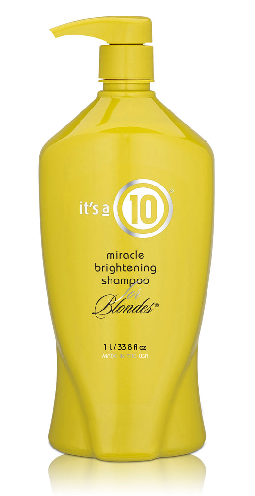 It's A 10 Miracle Brightening Shampoo, Mask & Leave-In for Blondes Trio