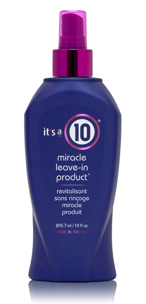  It's A 10 Haircare Miracle Leave-In Conditioner Spray - 10 oz.  - 1ct : Standard Hair Conditioners : Beauty & Personal Care
