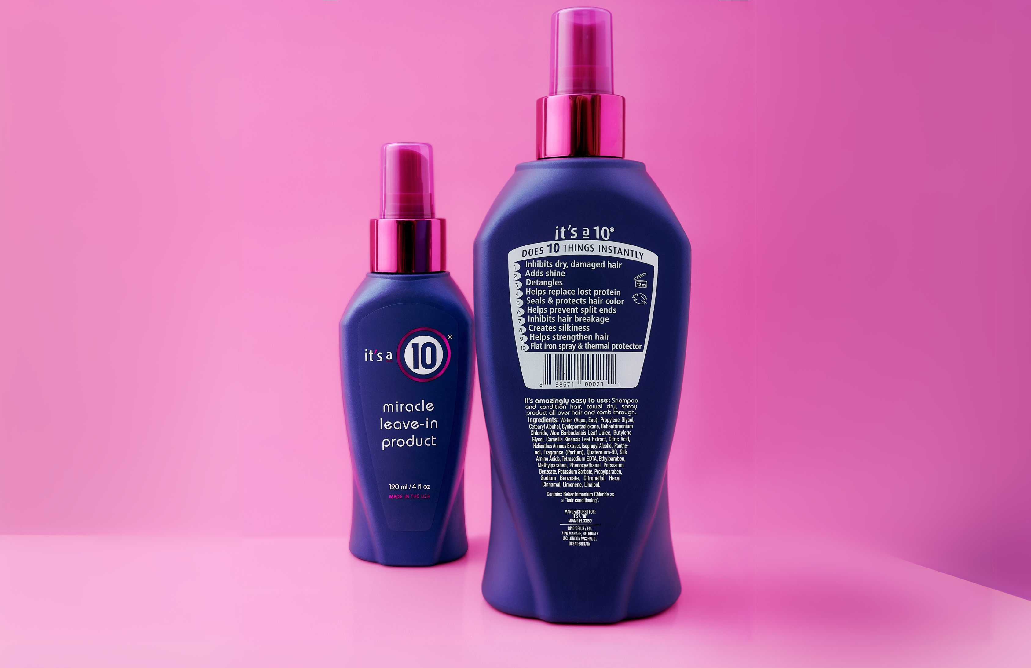 What's in my heat protectant?