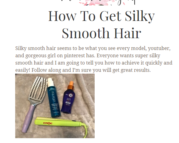 Blog Make Mommy Up Features Miracle Leave-In Plus Keratin