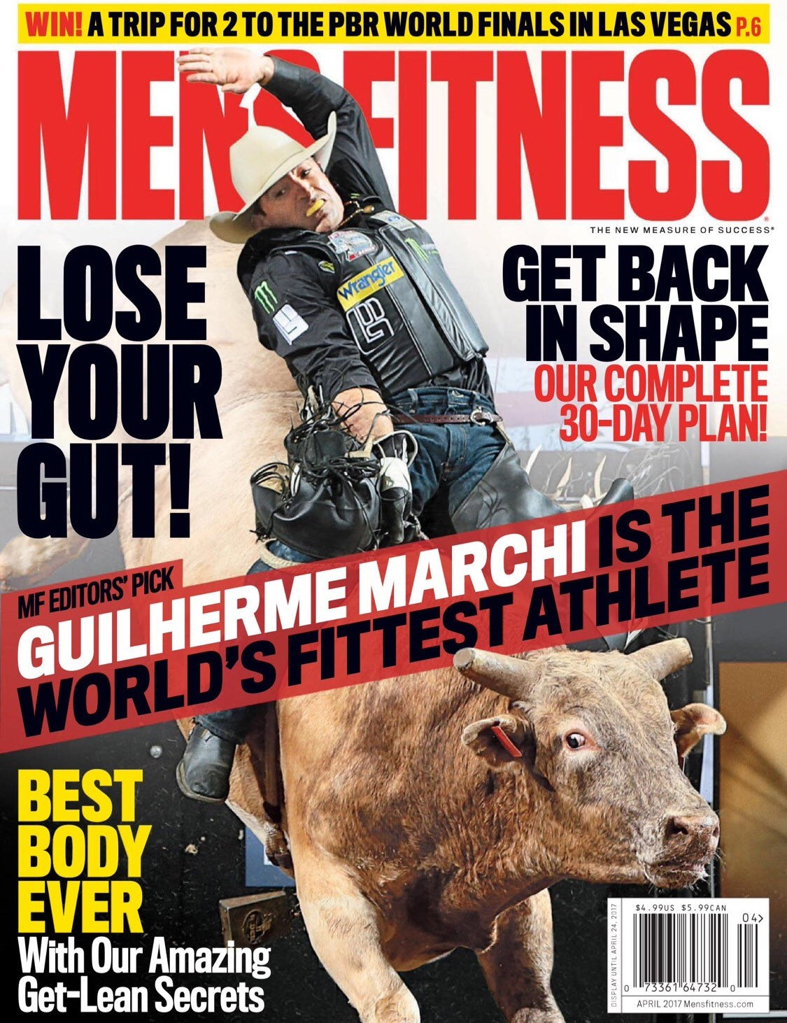 It's a 10 Featured in Men's Fitness - April 2017 Issue