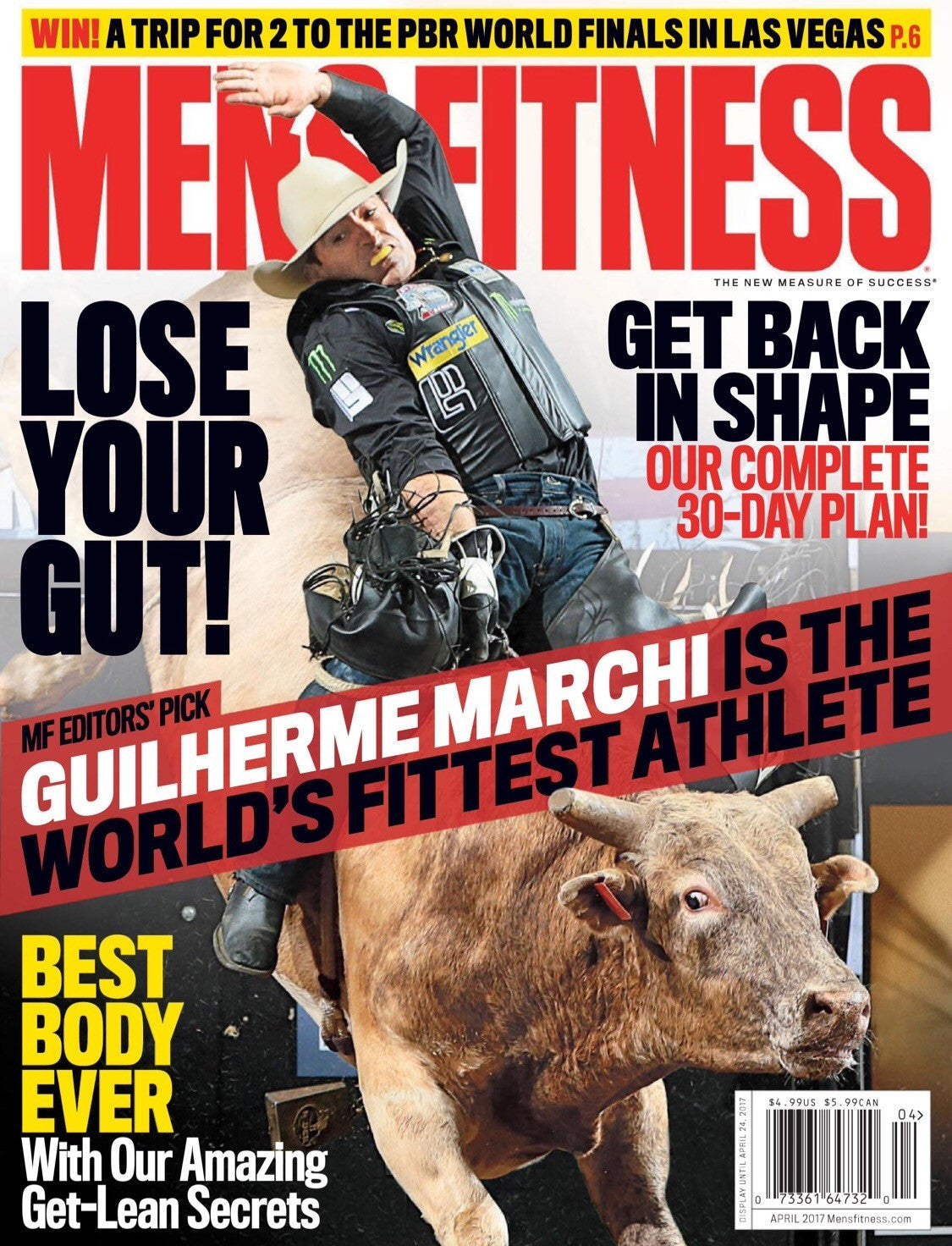 It's a 10 Featured in Men's Fitness - April 2017 Issue