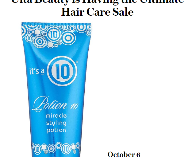 It's a 10 Miracle Styling Potion Featured in Stylecaster