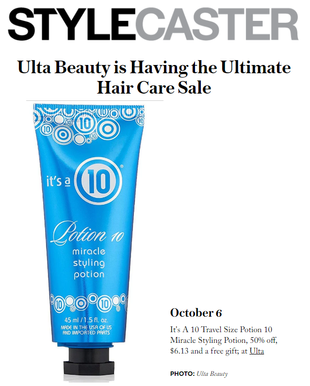 It's a 10 Miracle Styling Potion Featured in Stylecaster