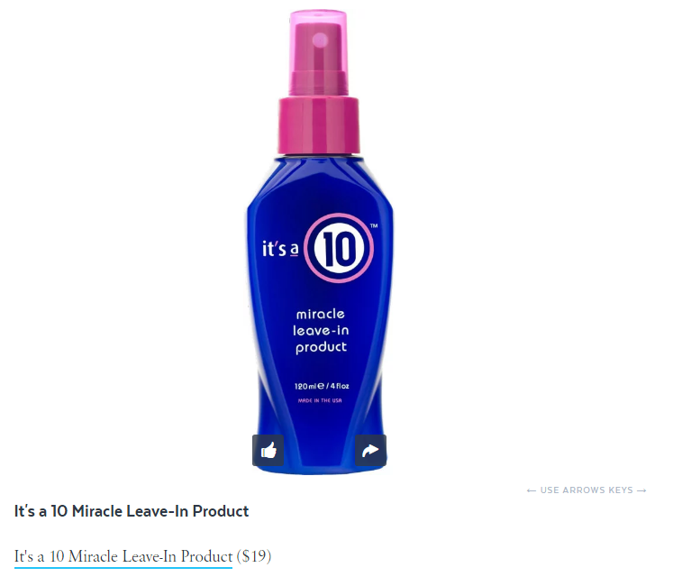 It's a 10 Highlighted in PopSugar's "100 Cruelty-Free Beauty Products" Article