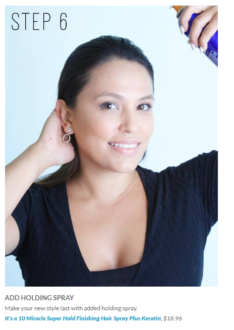 Eonline.com Features It's a 10 in "How to Create Sleek Hair Like a Runway Star"