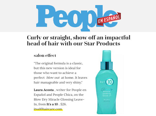 Curly Or Straight, Show Off An Impactful Head Of Hair With Our Star Products | People en Español