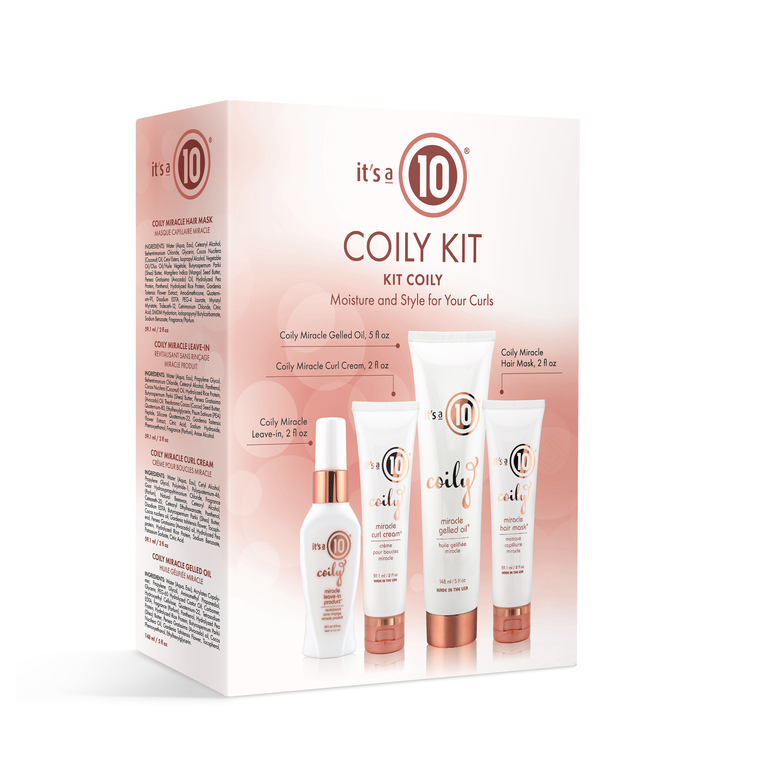 It's a 10 Miracle Coily Trial Kit