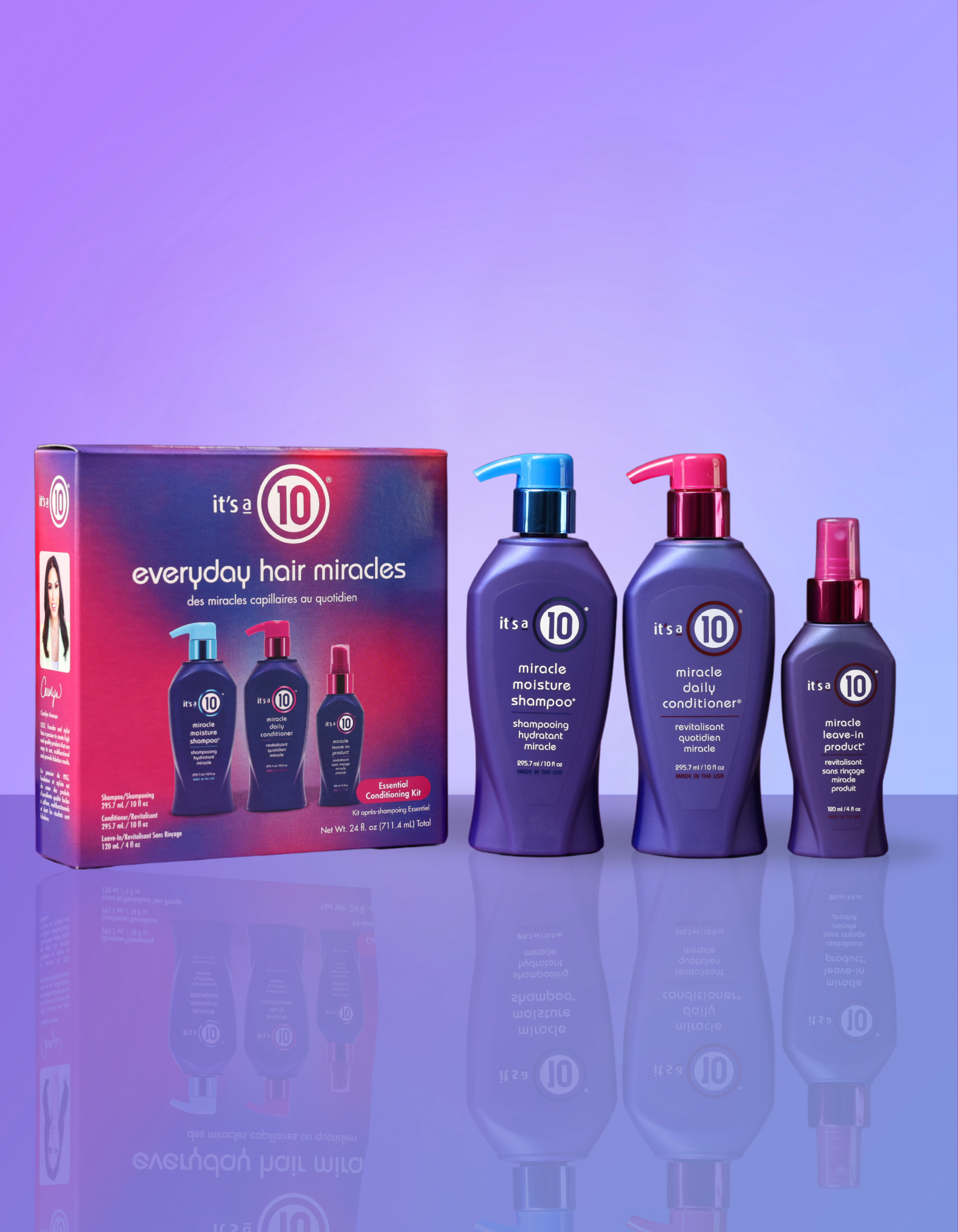It’s a 10 Miracle Everyday Moisture Kit