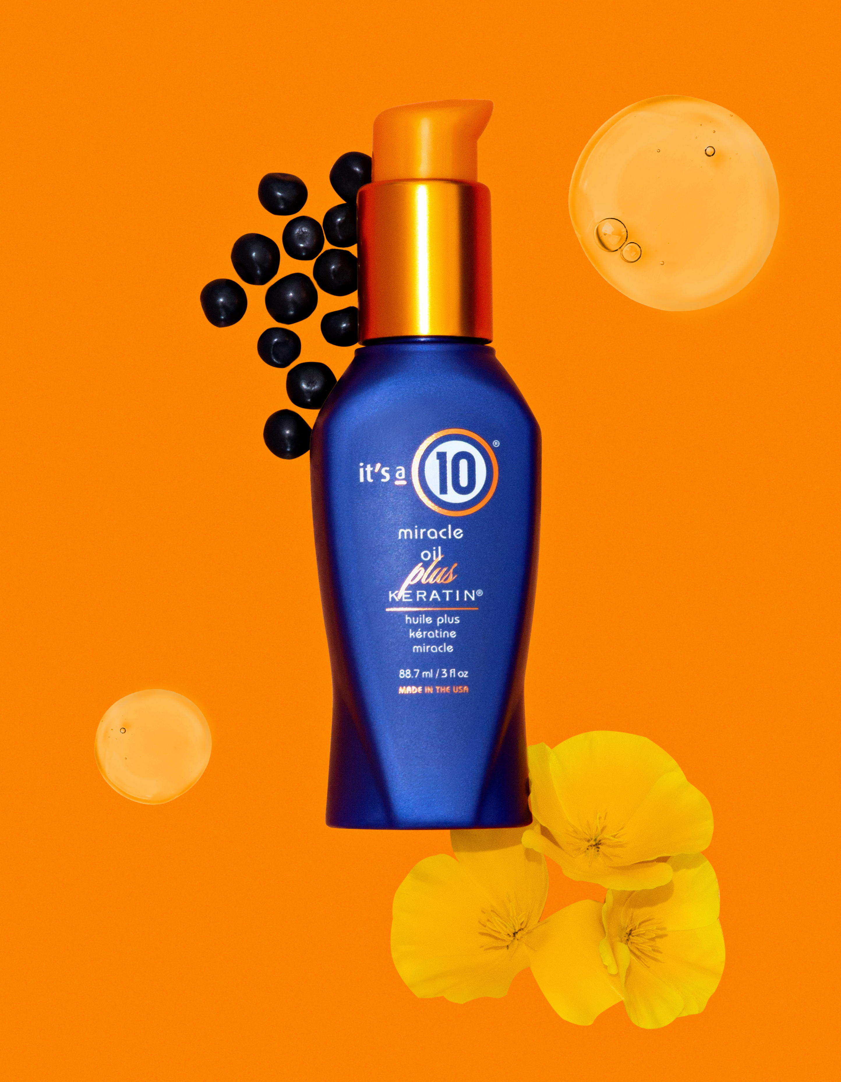 It's a 10 Miracle Styling Oil Plus Keratin