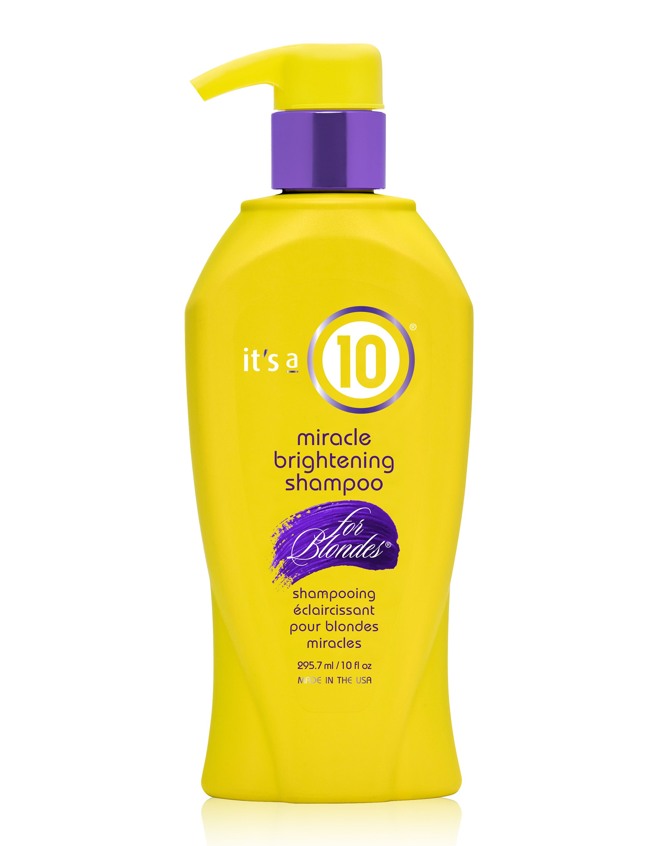 It's a 10 Miracle Brightening Shampoo for Blondes