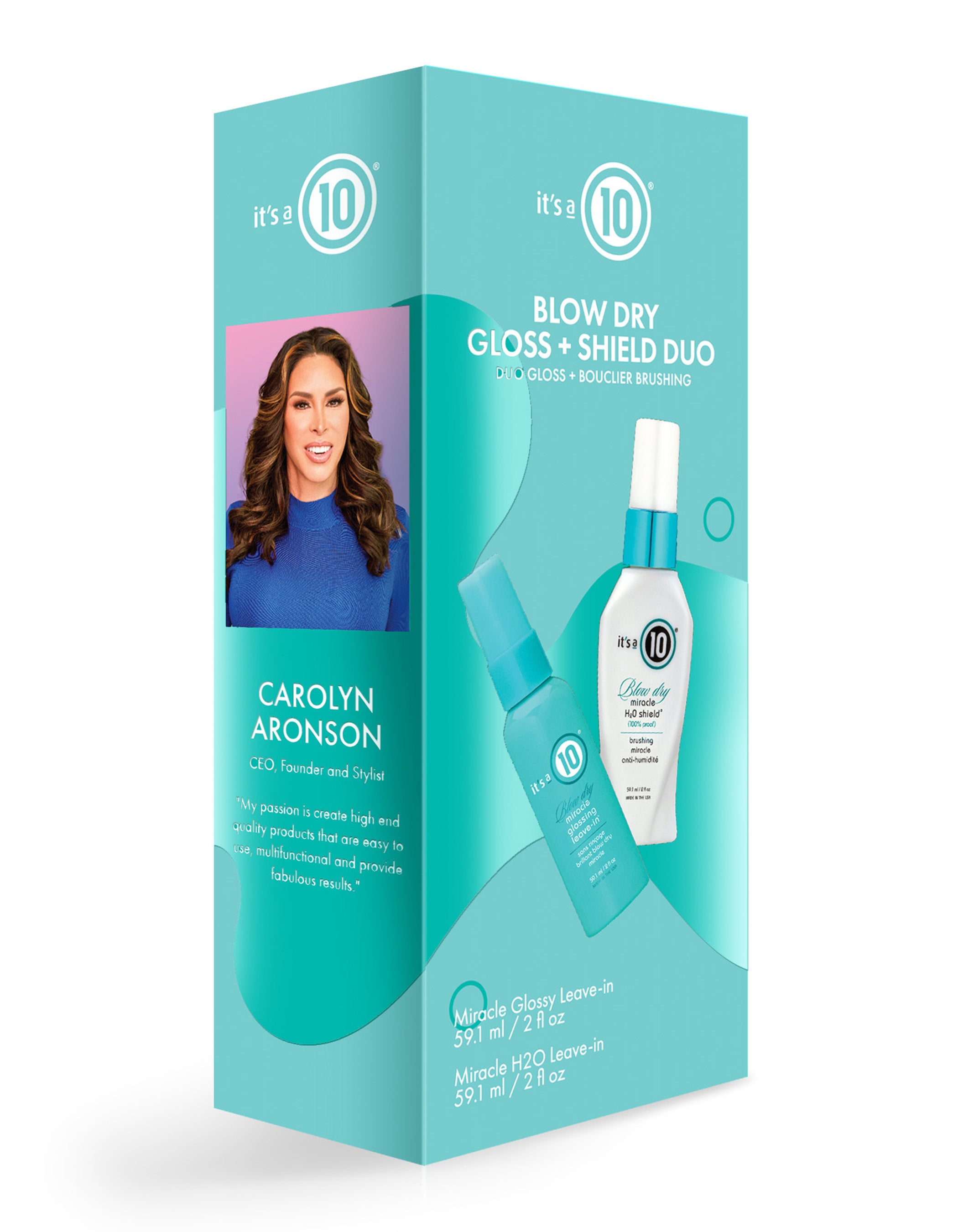 It’s a 10 Miracle Blow Dry Gloss and Shield Duo Kit
