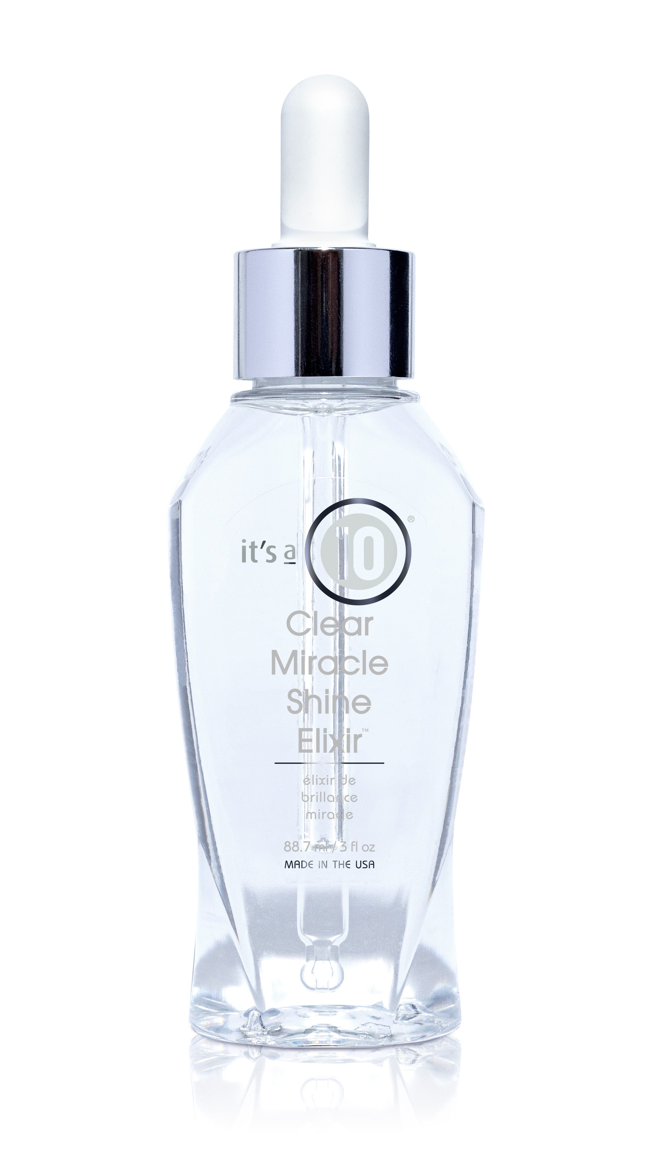 It's a 10 Clear Miracle Shine Elixir