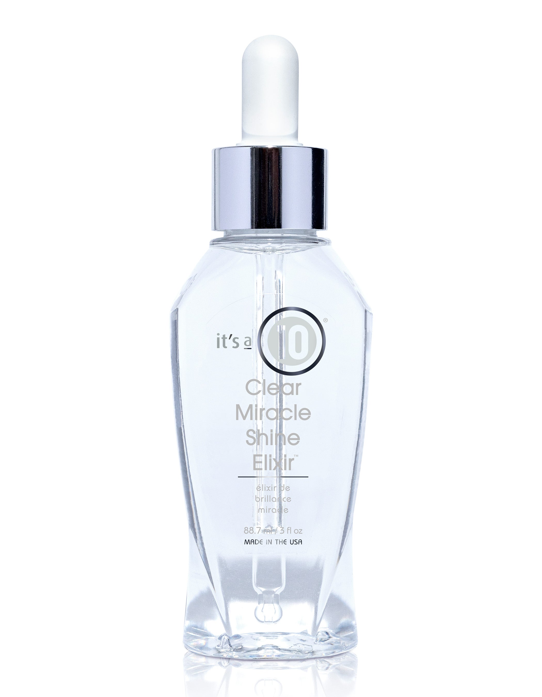 It's a 10 Clear Miracle Shine Elixir
