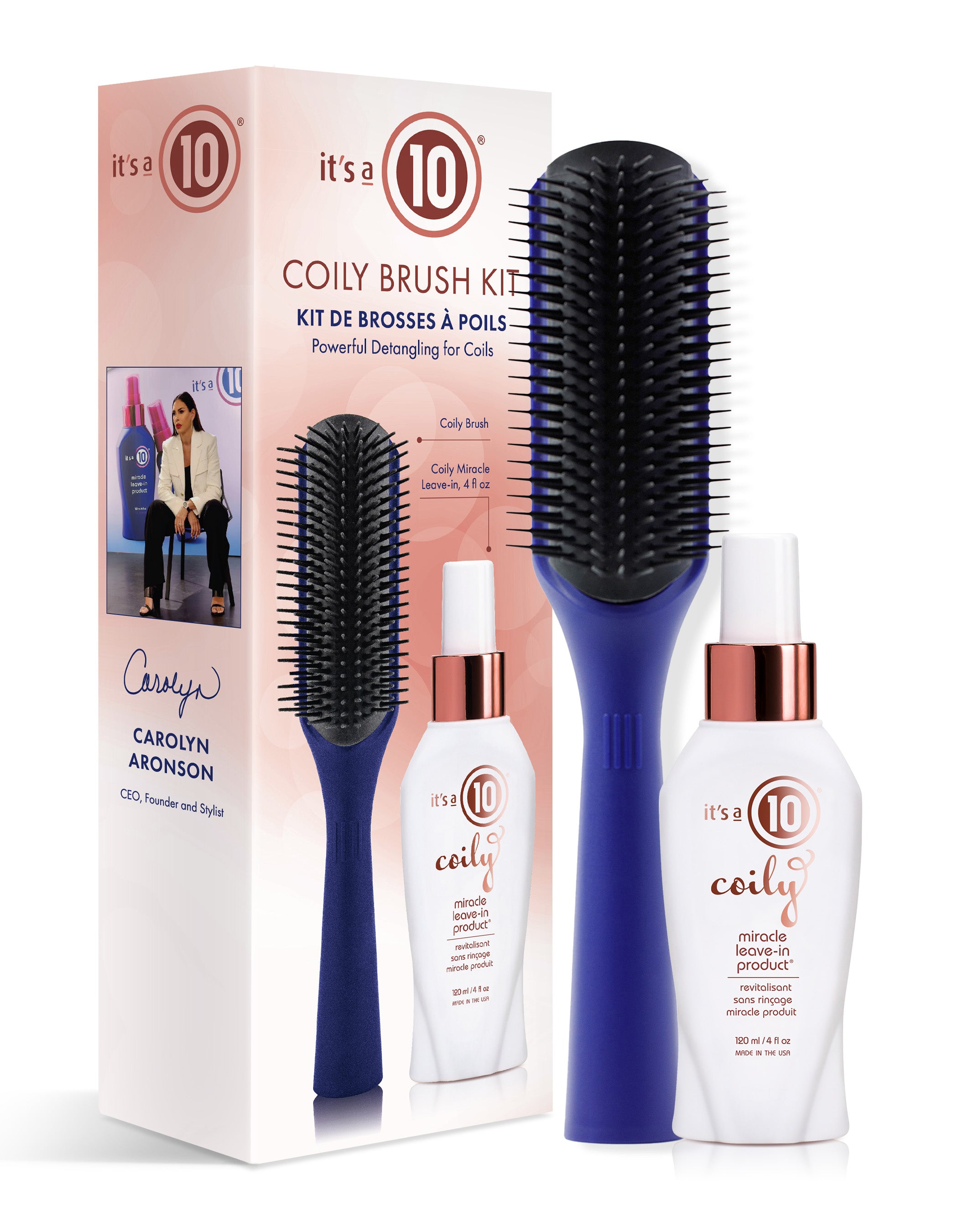 It’s a 10 Miracle Coily Brush Kit