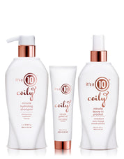 It's A 10 Miracle Coily Routine