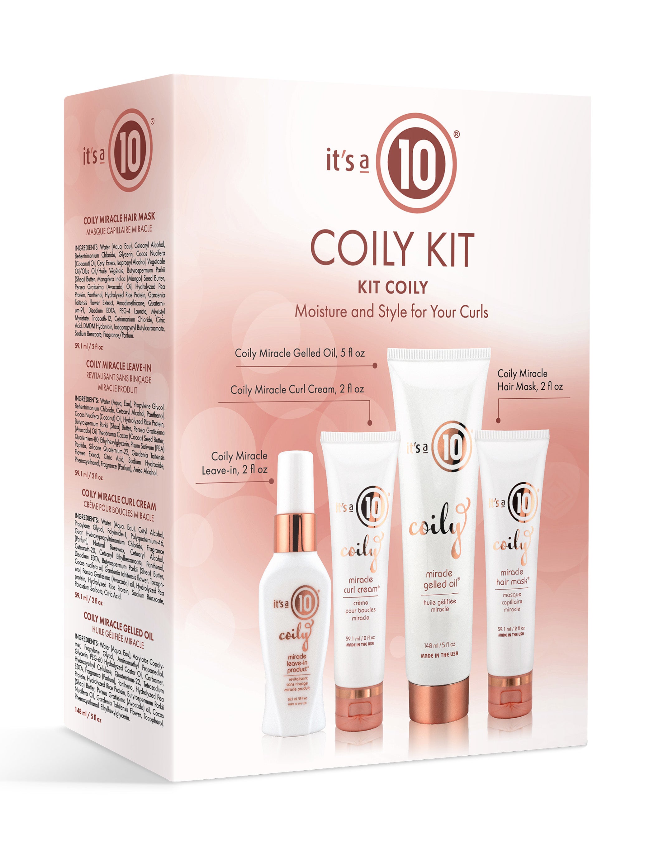 It's a 10 Miracle Coily Trial Kit