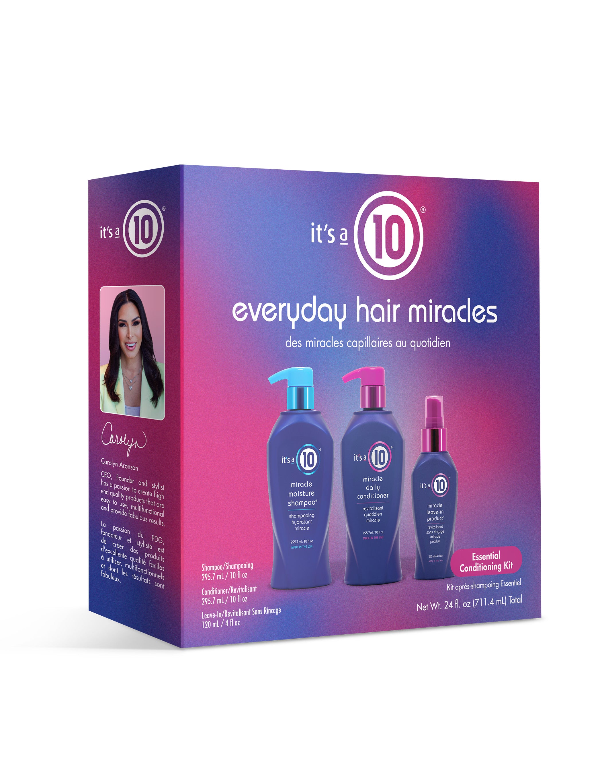 It’s a 10 Miracle Everyday Moisture Kit