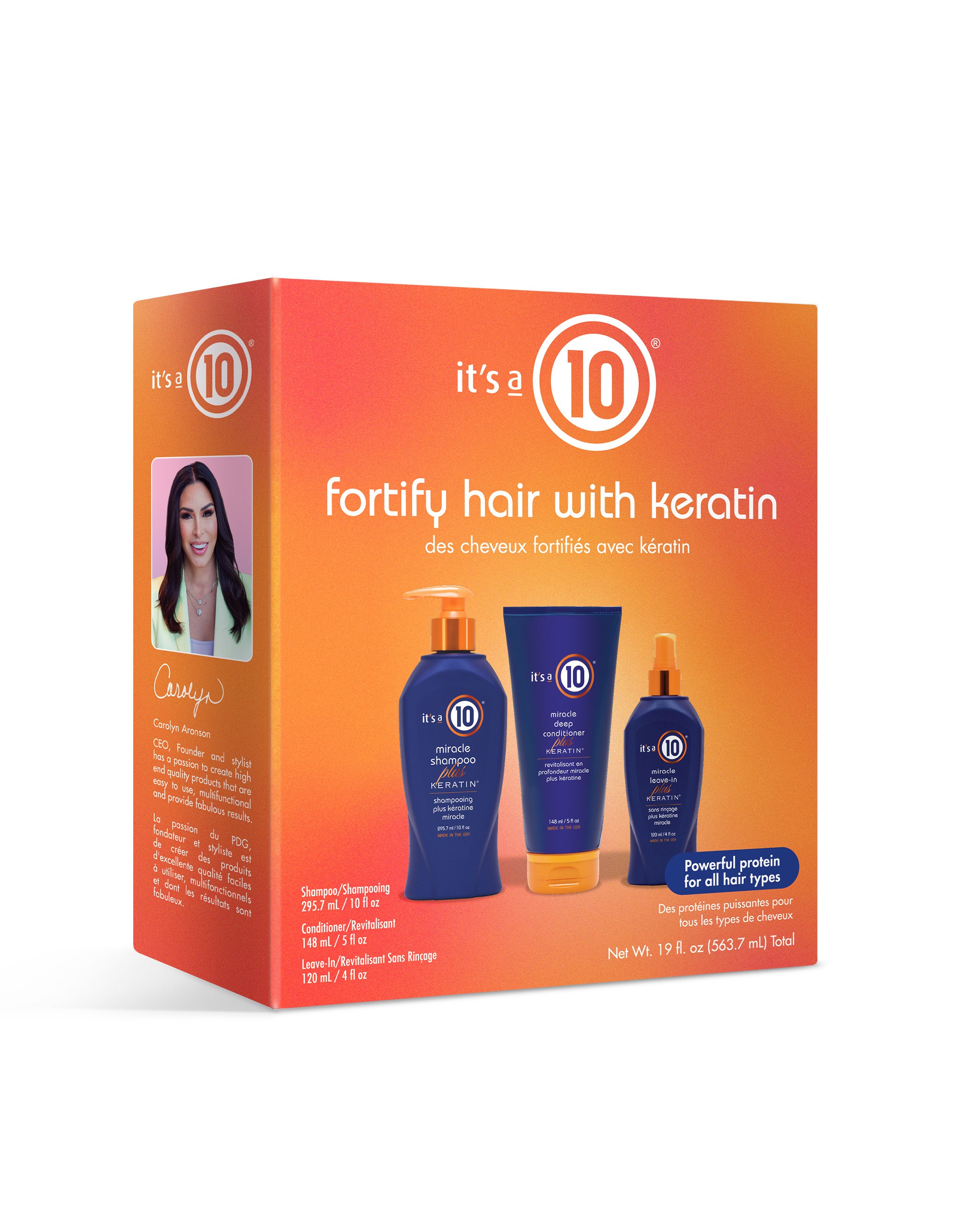 It’s a 10 Miracle Keratin Kit
