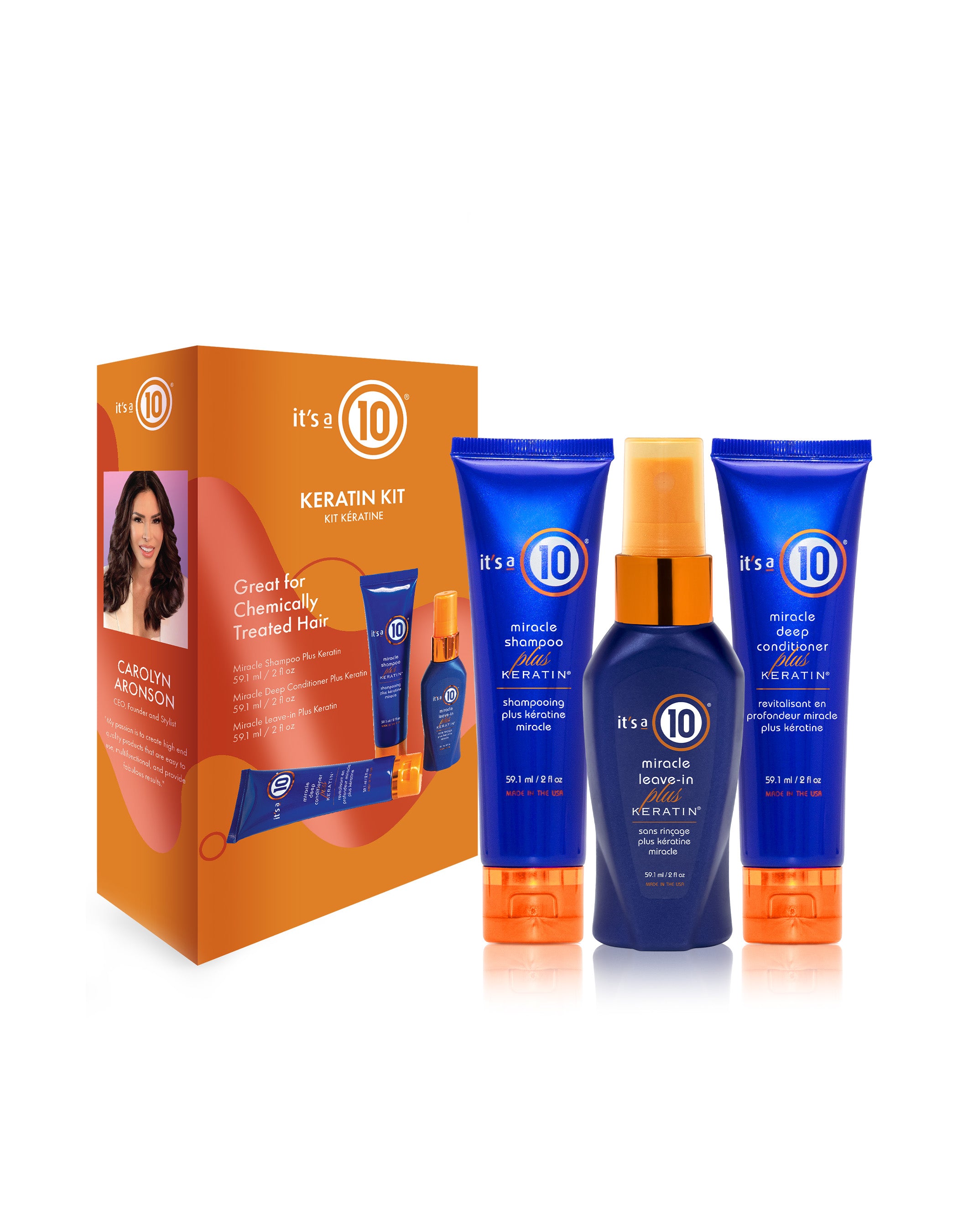 It’s a 10 Miracle Keratin Trial Kit