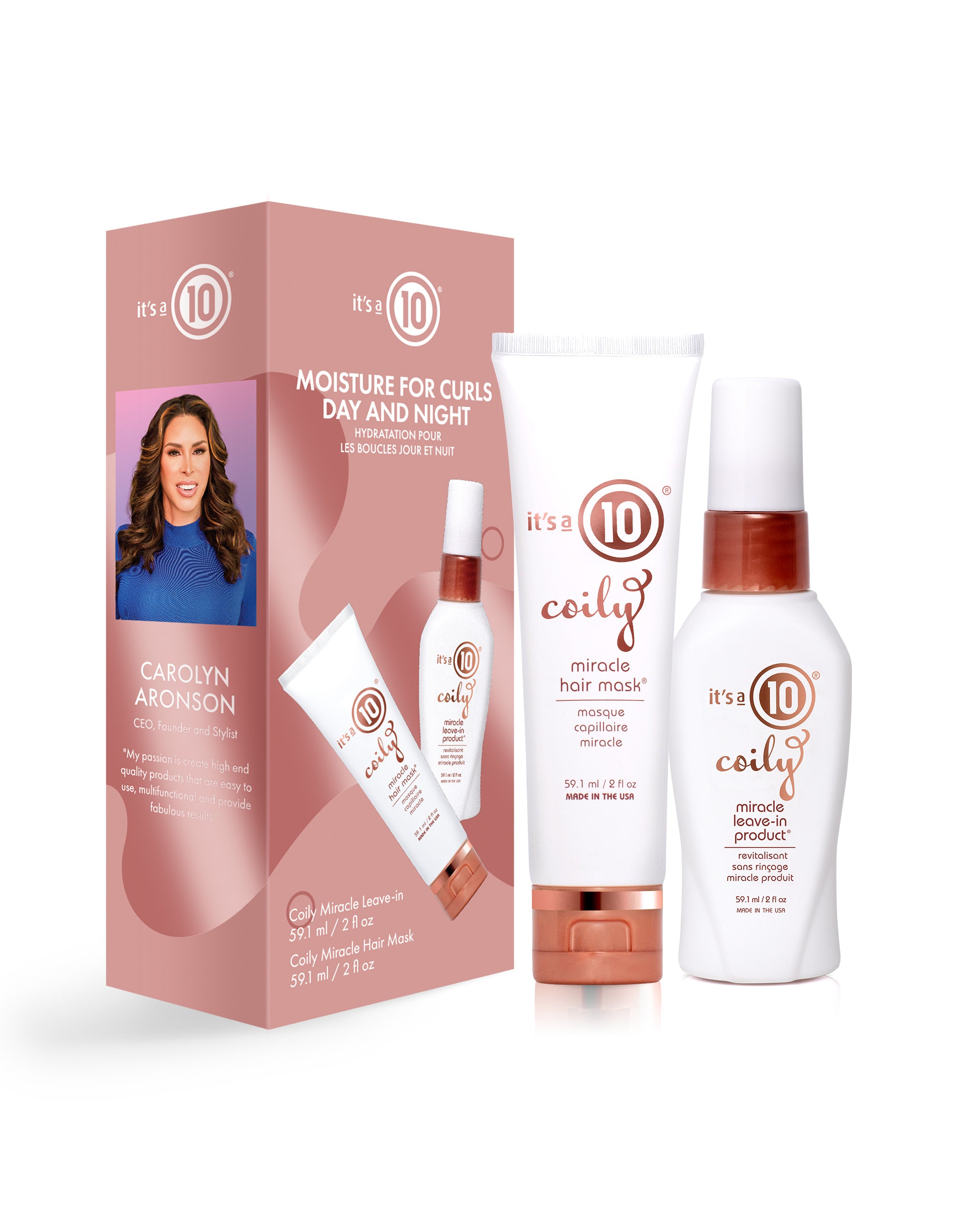 It's a 10 Miracle Coily Moisture Duo Kit – It's a 10 Haircare