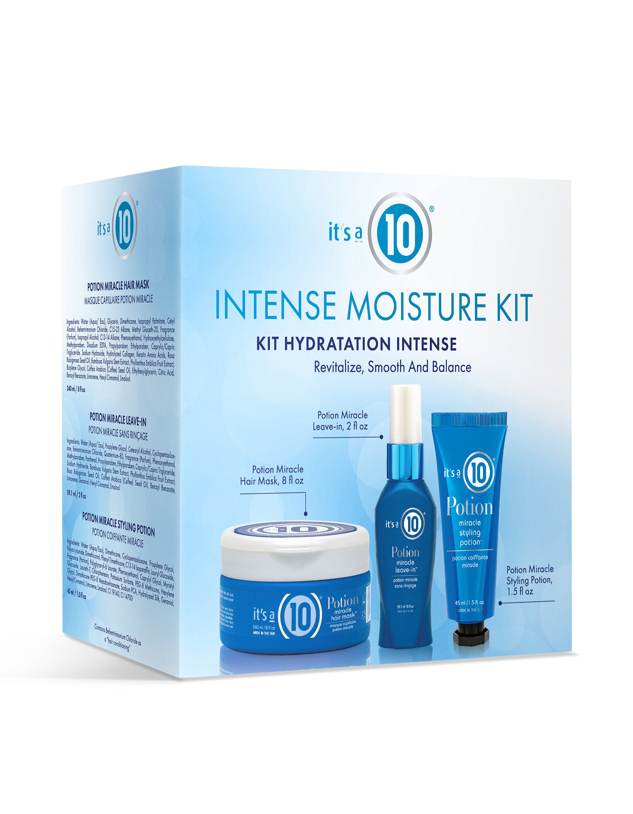 It's a 10 Miracle Intense Moisture Kit – It's a 10 Haircare