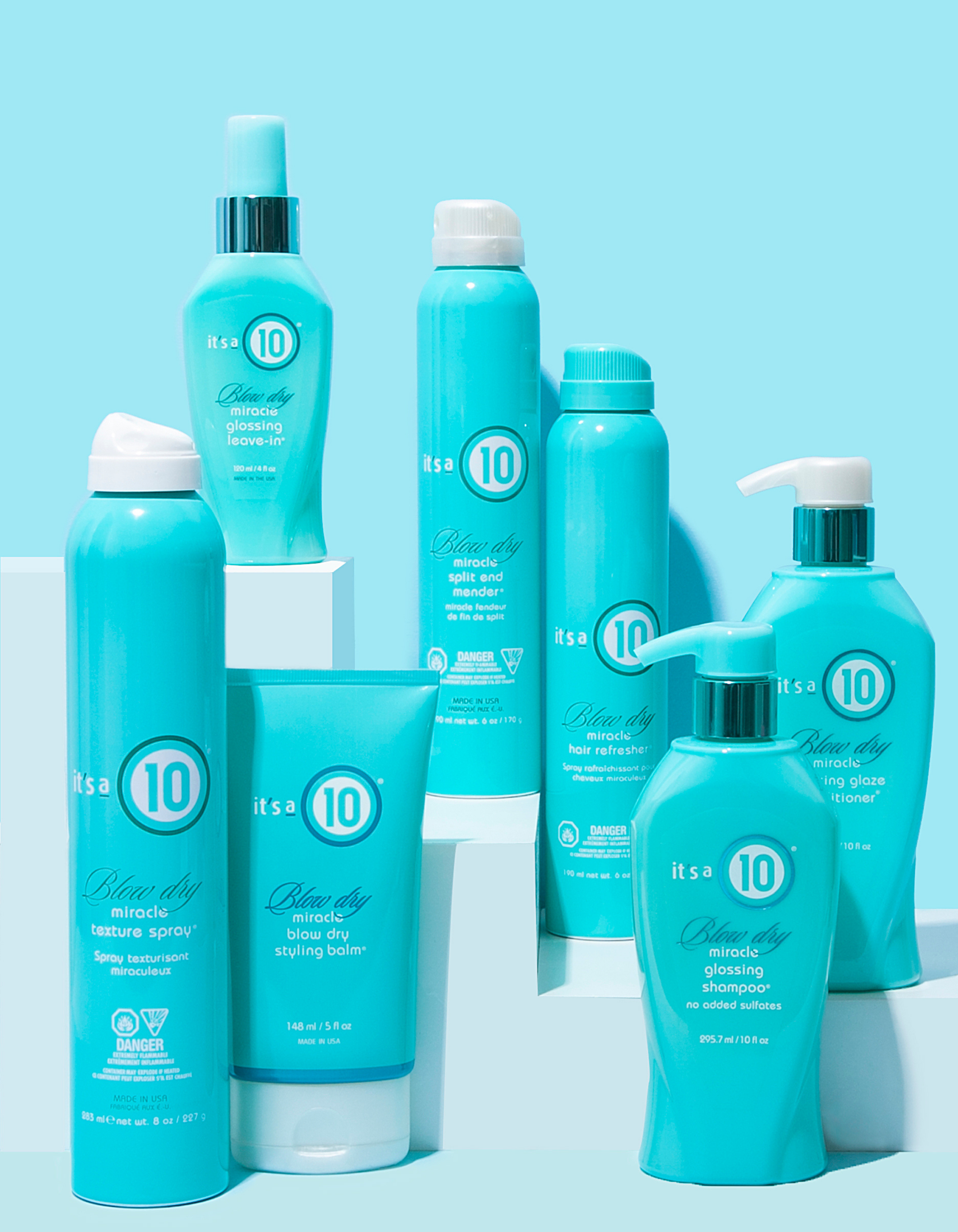 It's a 10 Miracle Blow Dry Texture Spray