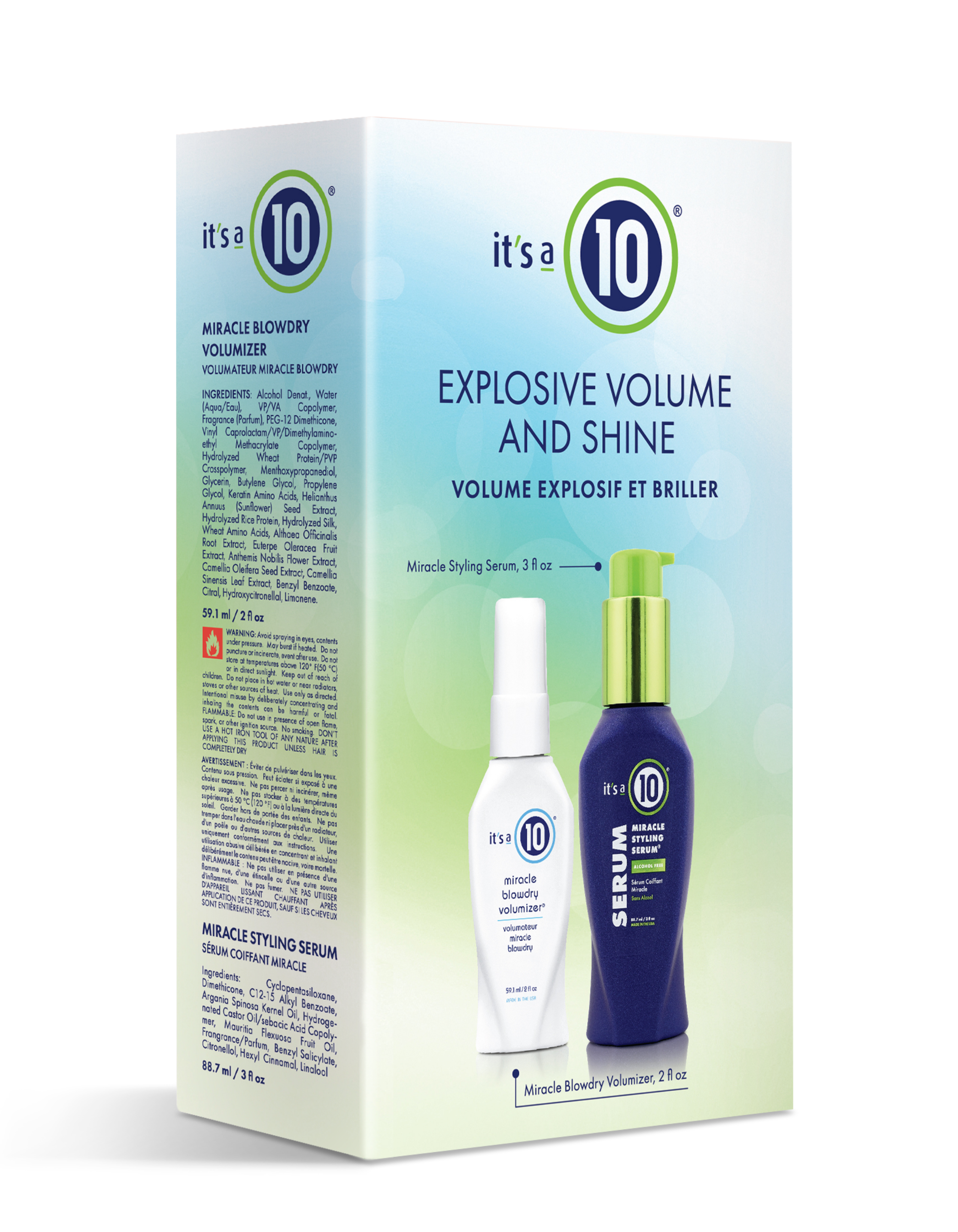 It's a 10 Miracle Volume and Shine Kit