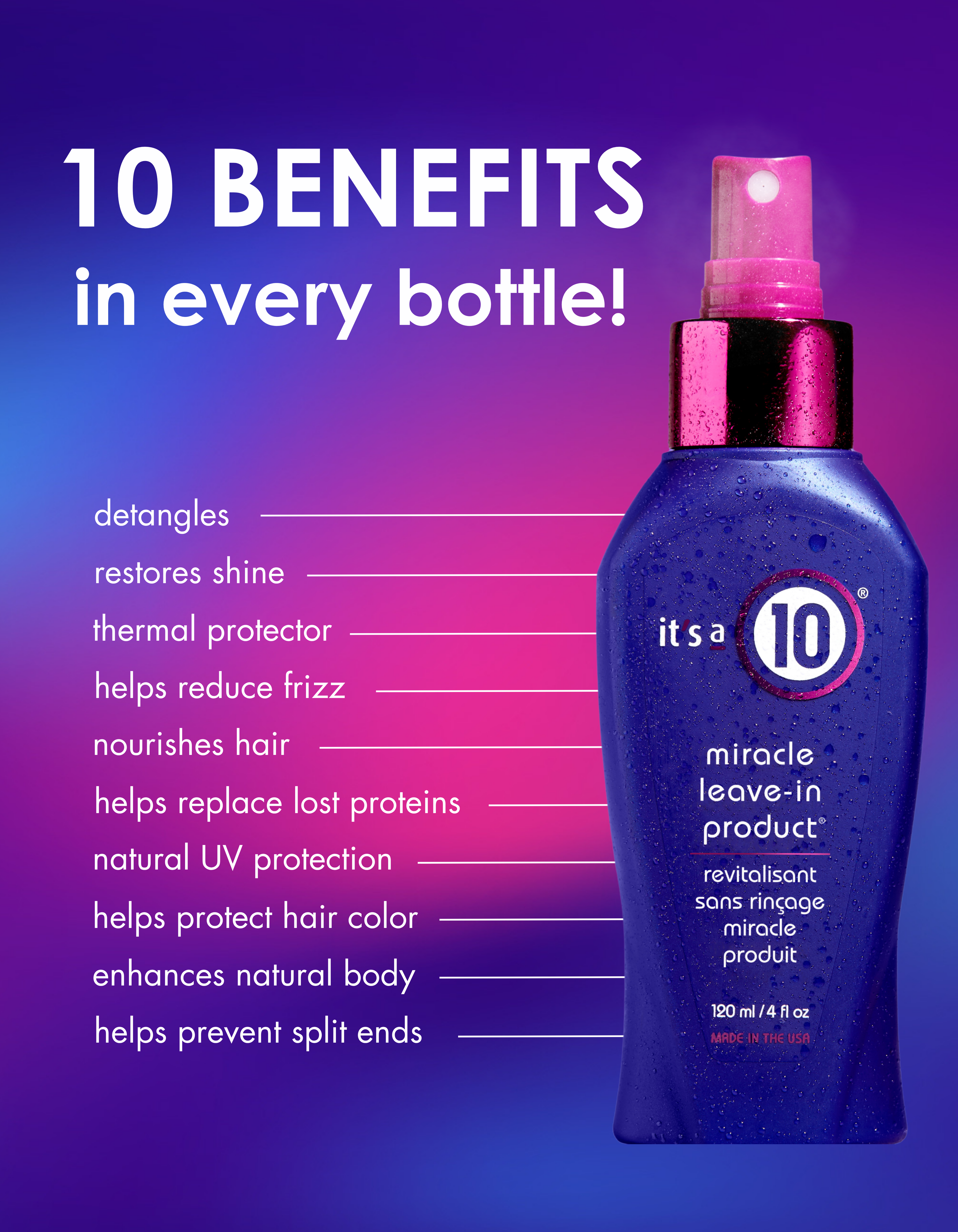 It's a 10 Miracle Leave-In