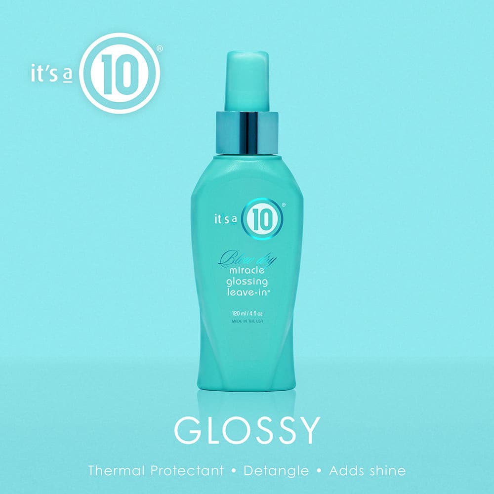 It's a 10 Miracle Blow Dry Glossing Leave-In