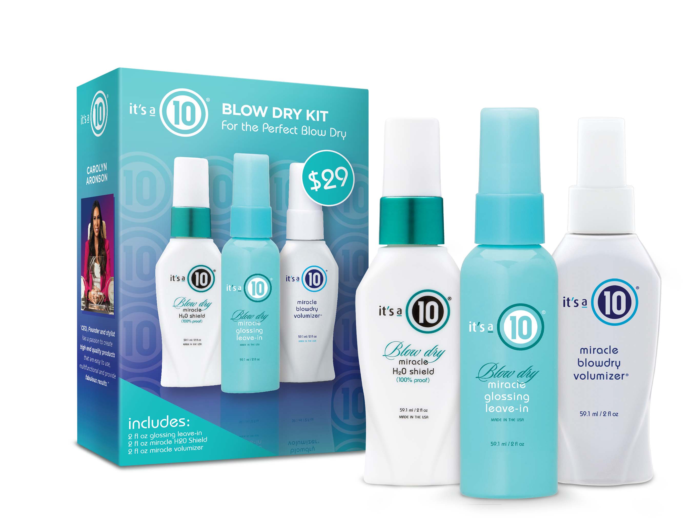 It’s a 10 Miracle Blow Dry Trial Kit