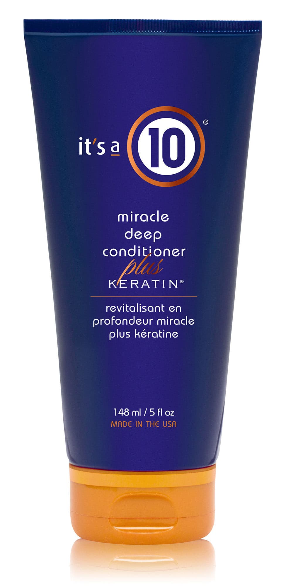 It's A 10 Miracle Shampoo Plus Keratin 10 Oz, Deep Conditioner Plus Keratin  5 Oz & Leave-In Conditioner Plus Keratin 4 Oz Bundle.