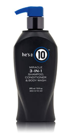 He's a 10 Mens 3-in-1 Daily Shampoo, Conditioner & Body Wash